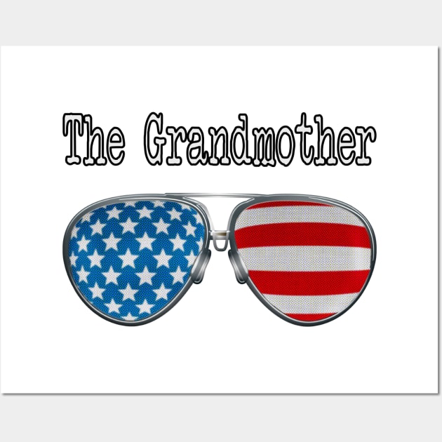 AMERICA PILOT GLASSES THE GRANDMOTHER Wall Art by SAMELVES